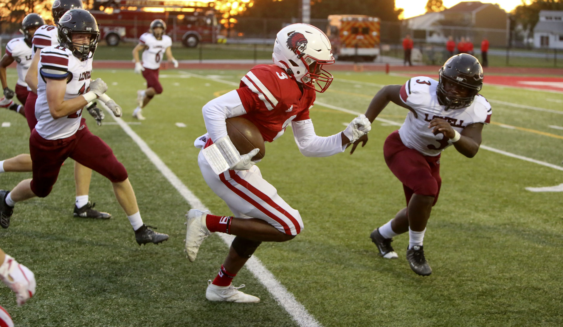Portage/Lowell boys football (resume)